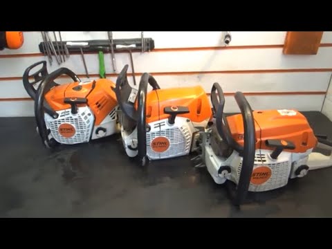 Видео: Два M-Tronic и инжектор на ТО. Stihl 261 c-m ,462 c-m,500 i