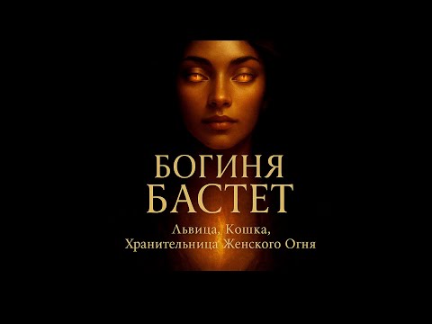 Видео: 🦁😼Богиня Бастет:  Львица, Кошка, Хранительница Женского Огня🐾🐈
