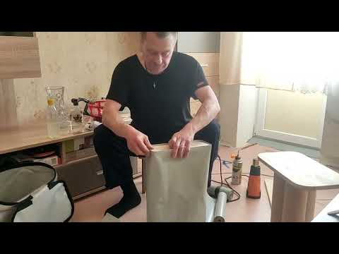 Видео: Универсальная сумка из ПВХ для рыбалки.