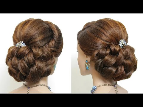 Видео: Идеальная свадебная причёска для девочки. Новый урок по созданию свадебной причёски.