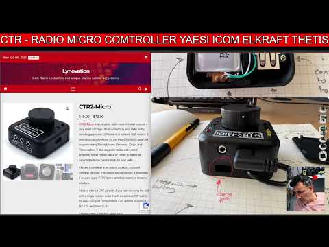 Видео: CTR2 - РАДИО МИКРОКОНТРОЛЛЕР YAESI ICOM ELKRAFT THETIS