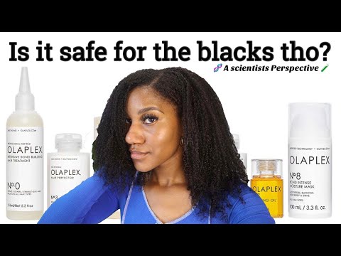 Видео: Помогает ли OLAPLEX от черных волос и безопасно ли его использовать? | Научный взгляд инженера-хи...