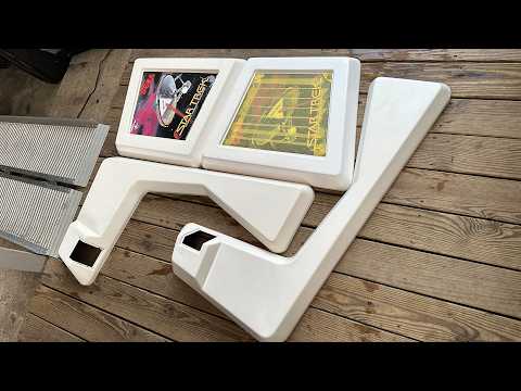 Видео: Аркадная игра SEGA Star Trek Cockpit 1982 года «Спасение от катастрофы: Часть 2»