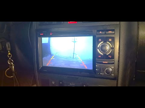 Видео: Установка камеры заднего вида на ауди а3 8л.