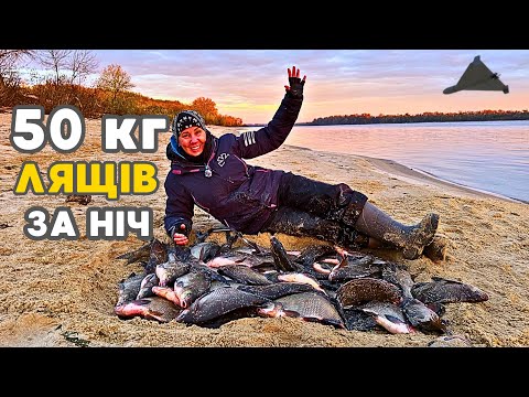 Видео: 45 ЛЯЩІВ на 2 кг прикормки за НІЧ🤯  ШАХЕДИ над головою а риба клює в ЗАБРОС🎣