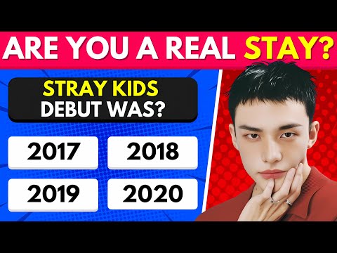 Видео: ВИКТОРИНА STRAY KIDS: Только настоящие STAY пройдут это испытание! ❤️🖤 | K-Pop Quiz Game 2025