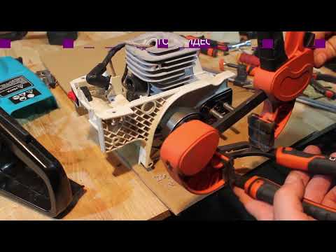 Видео: Жесть 😱 ТРЕШ 🤦 ШОК Скопировали HUSQVARNA 142 Бензопила GRAND