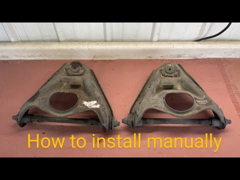 Видео: КАК ЗАМЕНИТЬ САЙЛЕНТБЛОКИ ВЕРХНЕГО РЫЧАГА МОДЕЛИ GM 1975 - КОНЦА 80-Х ГОДОВ, Гл. 536