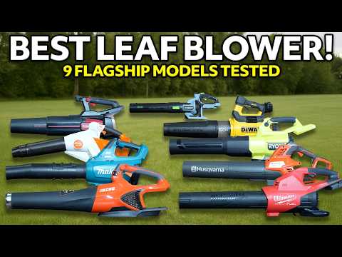 Видео: Лучший воздуходув? Milwaukee, DeWalt, Ryobi, Stihl, EGO