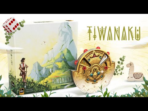 Видео: Tiwanaku I Играем в настольную игру.