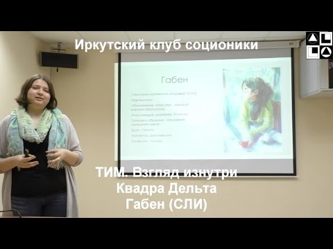 Видео: Лекция "ТИМ. Взгляд изнутри".  Габен (СЛИ)