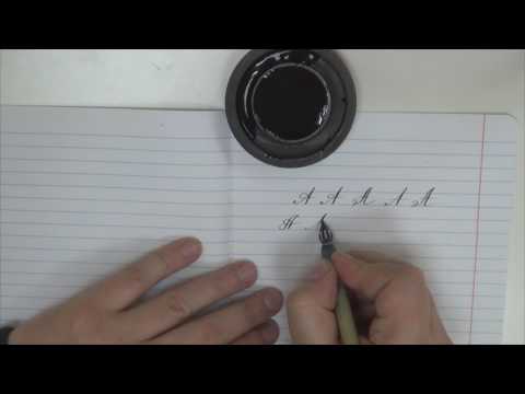 Видео: Остроконечное перо: начало работы