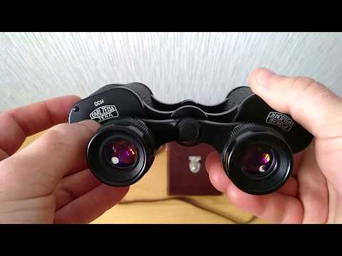 Видео: Бинокль Carl Zeiss Jena 8x30W Jenoptem (Карл Цейсс 8х30)