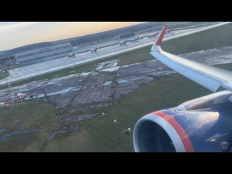 Видео: Потрясающий звук двигателей! Аэрофлот • Airbus A321-211 • RA-73712 • Красивый взлет из Питера