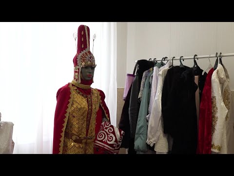 Видео: Костюм царицы Томирис изготовили мастерицы из Усть-Каменогорска