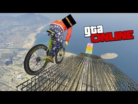 Видео: СЛОЖНЫЙ СПУСК ПО СПИЦАМ В СТЕНКЕ НА СТЕНКУ В GTA 5!