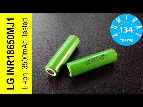 Видео: Тест аккумулятора LG INR18650MJ1 3500 mAh