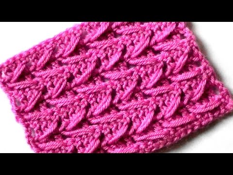 Видео: Узор Горизонтальные косички