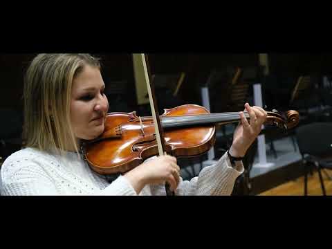 Видео: Симфониета Видин - Видеоурок по цигулка - трета част