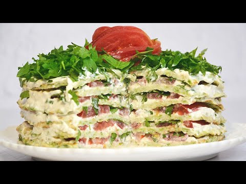 Видео: 🎉 Вкуснейший КАБАЧКОВЫЙ ТОРТ за 30 минут — Нежный, сочный, праздничный! Попробуйте ОБЯЗАТЕЛЬНО! 🍅🧄