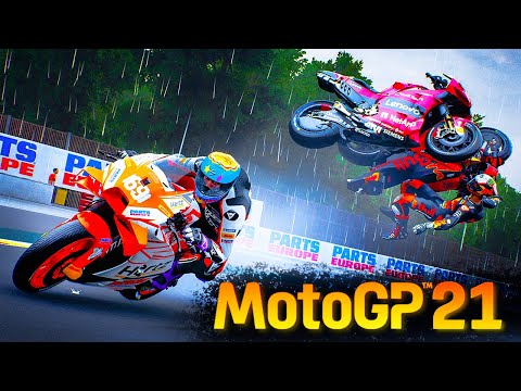 Видео: ПАДЕНИЙ.НЕТ - MotoGP 21