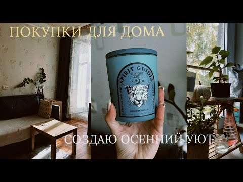 Видео: ПОКУПКИ ДЛЯ ДОМА | СОЗДАЮ ОСЕННИЙ УЮТ 