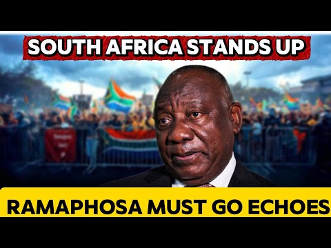 Видео: СРОЧНЫЕ НОВОСТИ: Рамафоса должен уйти! Протест потрясает Южную Африку — граждане требуют перемен