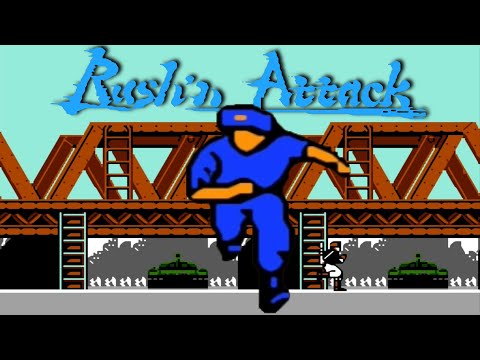 Видео: Rush'n Attack NES (1080p 60 fps) (Dendy) - прохождение