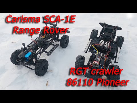 Видео: Решил сравнить две шаськи CARISMA SCA-1E и RGT 86110 PIONEER на снежных препятствиях. Но RGT УМЕРЛА!