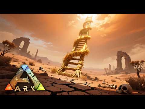 Видео: СПАСИТЕЛЬНАЯ ЛЕСТНИЦА В НЕБО! Выжил после боя с читерами | ARK Ascended PvP #14