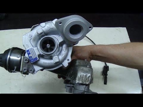 Видео: Ремонт турбокомпрессора Volkswagen Touran 2 0