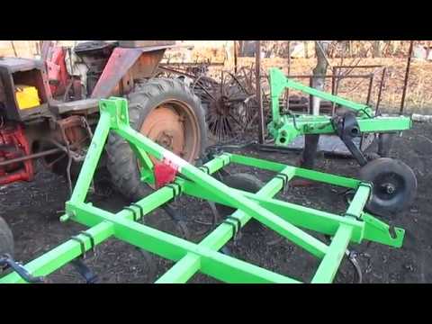 Видео: Обкатка культиватора 9 апреля 2018 год.BOMET и т25.