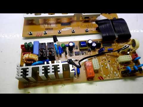 Видео: ремонт блока управления от стиральной машины Samsung