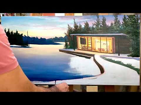 Видео: Важный совет для художников в начале видео: рисуйте пейзажи. #искусство