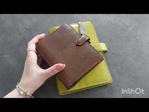 Видео: Set up органайзера от filofax pocket finsbury 🐆