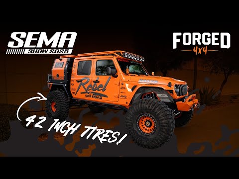 Видео: Мы нашли экстремальный Jeep Gladiator от Rebel Offroad на выставке SEMA 2025