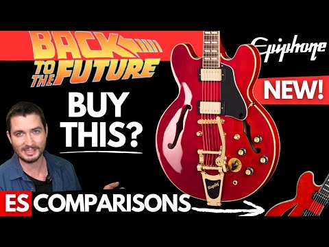 Видео: Epiphone BACK TO THE FUTURE ES-345 и лучшие альтернативы