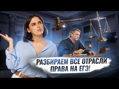 Видео: Отрасли права для 14, 15, 16 задания Обществознание ЕГЭ 2025 | Умскул