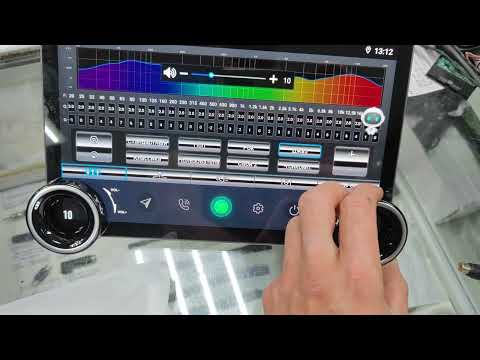 Видео: новинка среди магнитол Android с большим экраном и механическими крутилками Bos Mini Q15!