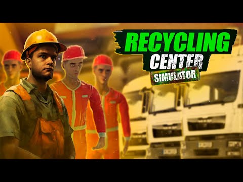 Видео: Нанял третьего сборщика мусора! Recycling Center Simulator #7