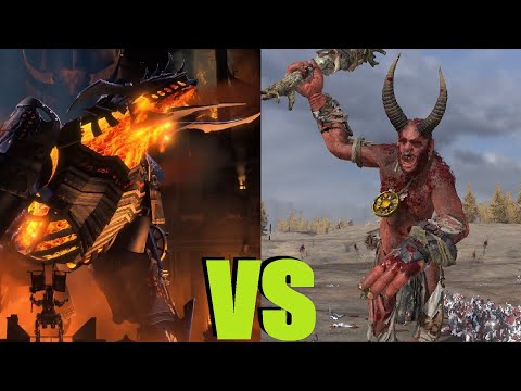 Видео: Разрушитель К`дааи vs Великан: Total War Warhammer 3. Immortal Empires. тесты юнитов v 3.0.0