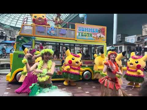 Видео: Шоу Покемонов Lotte World Юж.Корея 