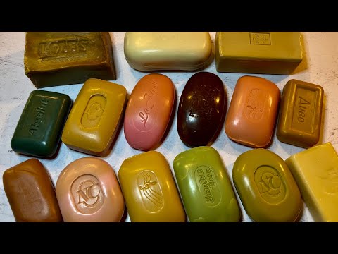 Видео: Asmr soap cutting/Relaxing video/Резка прогорклого мыла