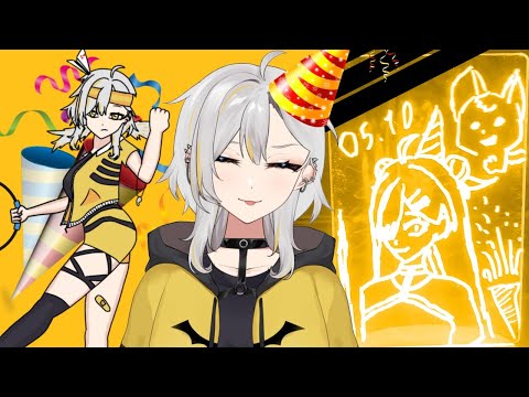 Видео: Деньрожденное поздравление Кайде от Норчан 🎉🦇