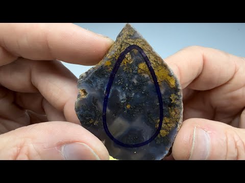 Видео: Slab to Cab — удивительный многоформатный агат с перьями и мхом