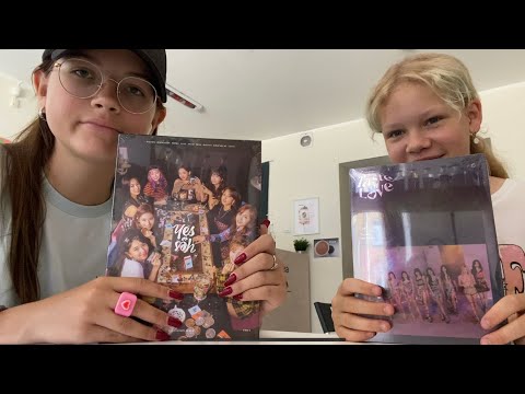 Видео: РАСПАКОВКА АЛЬБОМОВ ТВАЙС||ALBUM UNBOXING 👌YES OR YES 🍹TASTE OF LOVE TWICE