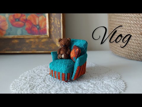 Видео: ПРИКЛАДНАЯ ВЫШИВКА И НЕ ТОЛЬКО/УЮТНЫЙ  ВЛОГ ☕️🧵🪡