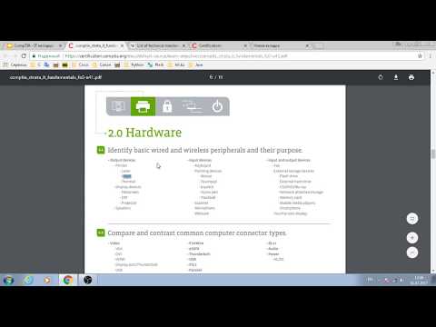 Видео: CompTIA IT негіздері. Қарастырылатын тақырыптар