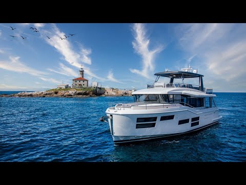 Видео: Beneteau Grand Trawler 62 #Beneteautrawler #яхта #катер