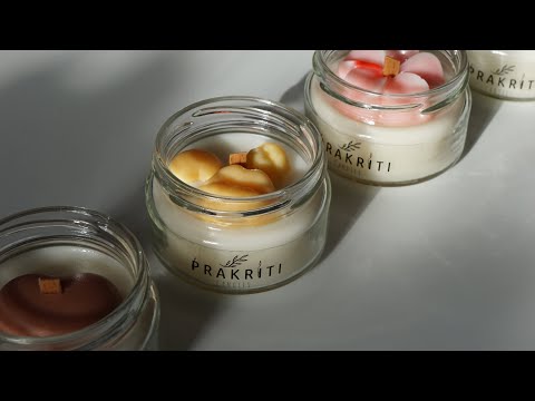 Видео: Мраморная свеча в стакане